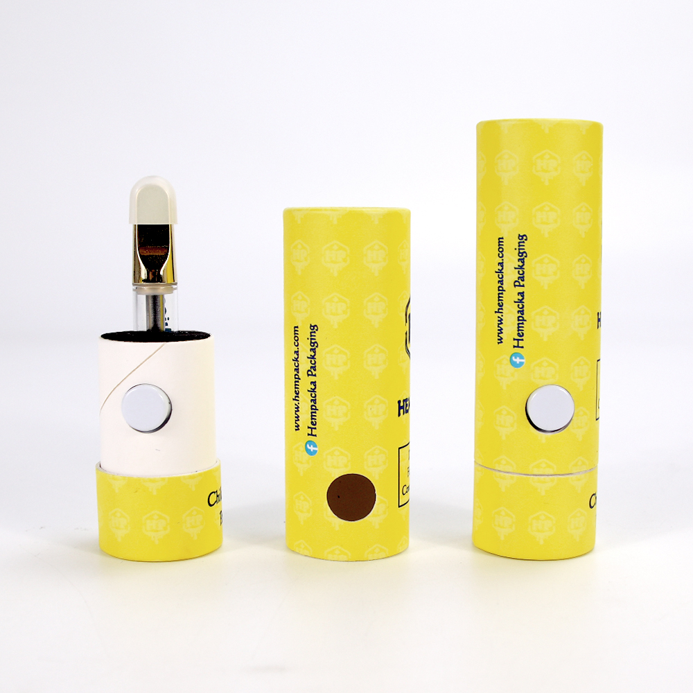 Why choose child resistant paper tube for vape cartridge packaging