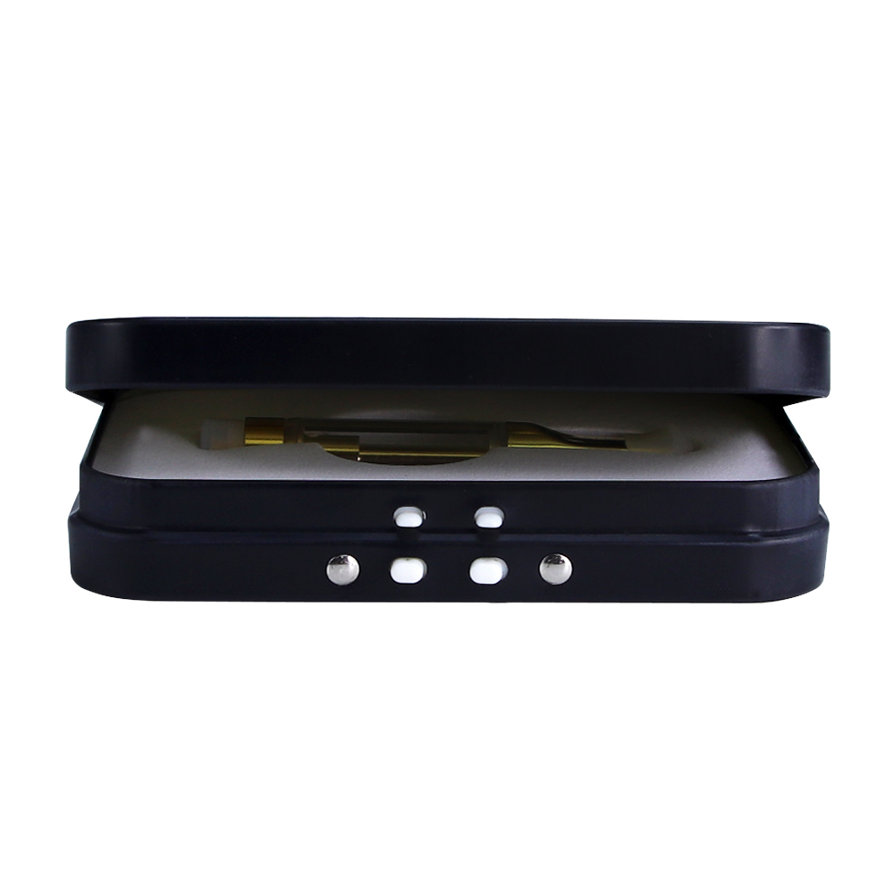 Vaporizer Hinged Metal Tin Box