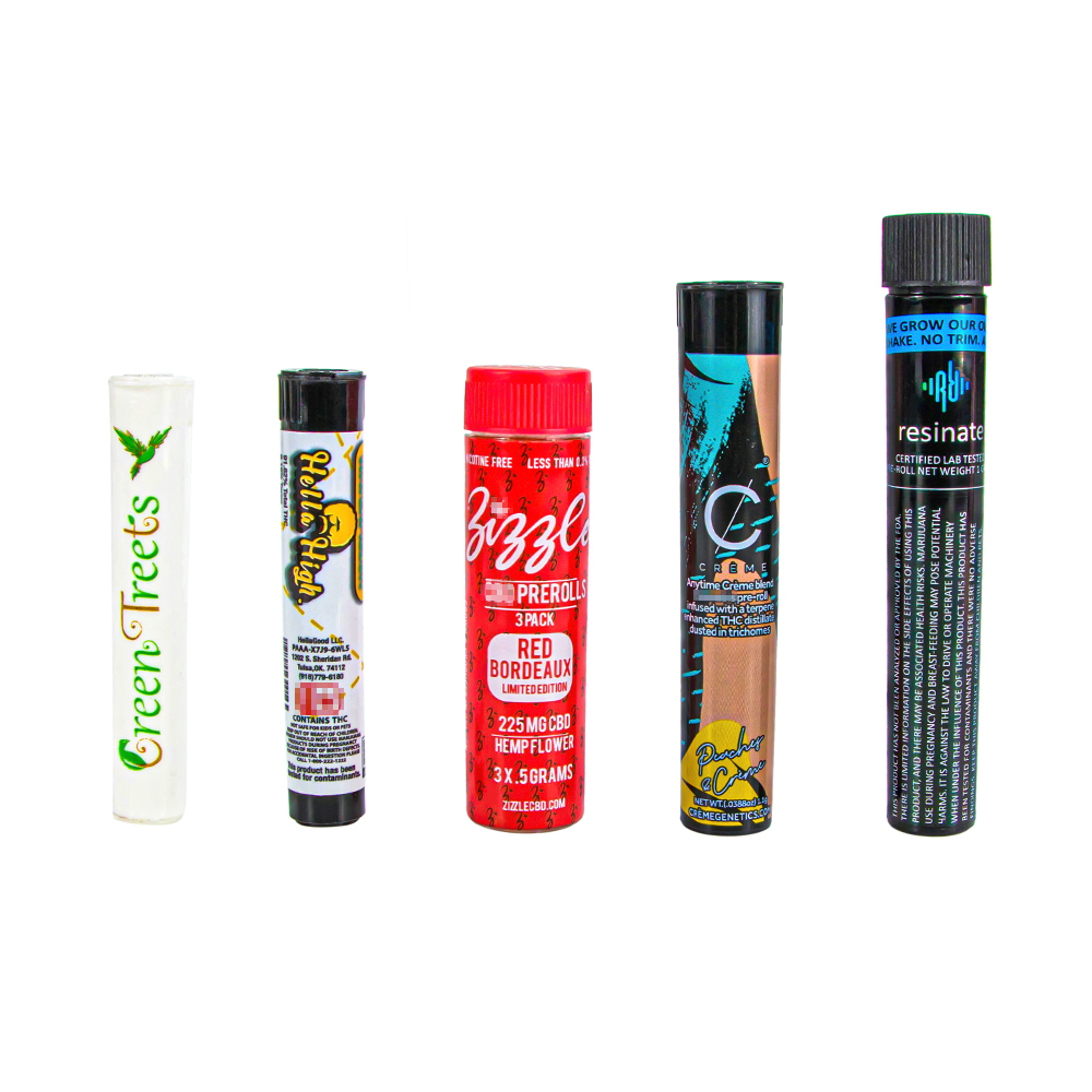 HEMPACKA  Child Resistant Cap Pre roll tube