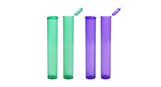 HEMPACKA Child Resistant Pop Top Tube Packaging