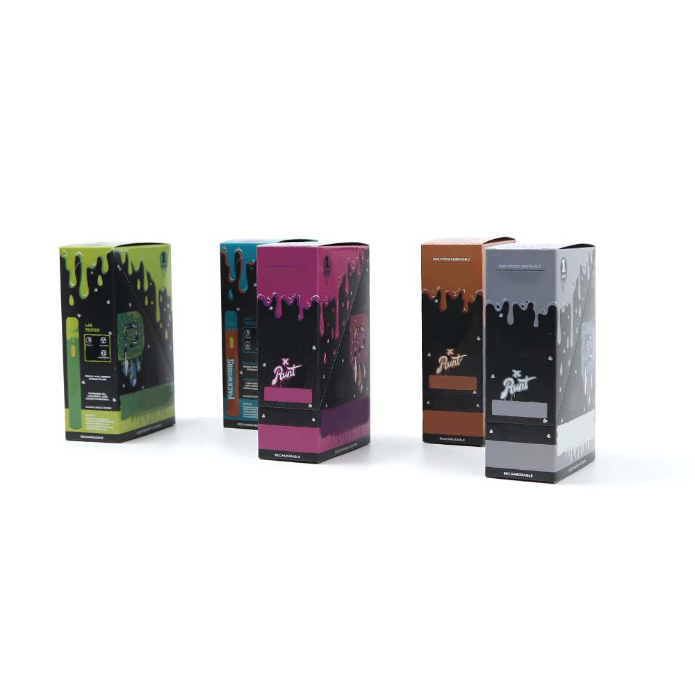 Wholesale Graffiti Premium Cannabis Vape Cart And Packaging Boxes