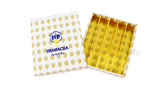 HEMPACKA Custom Drawer Pre-Roll Cone  Box