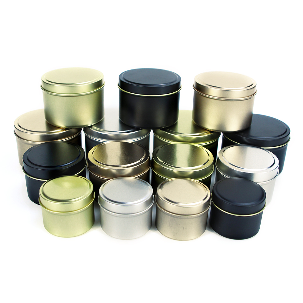 HEMPACKA  Aluminum Tin Box Metal Container With Lids