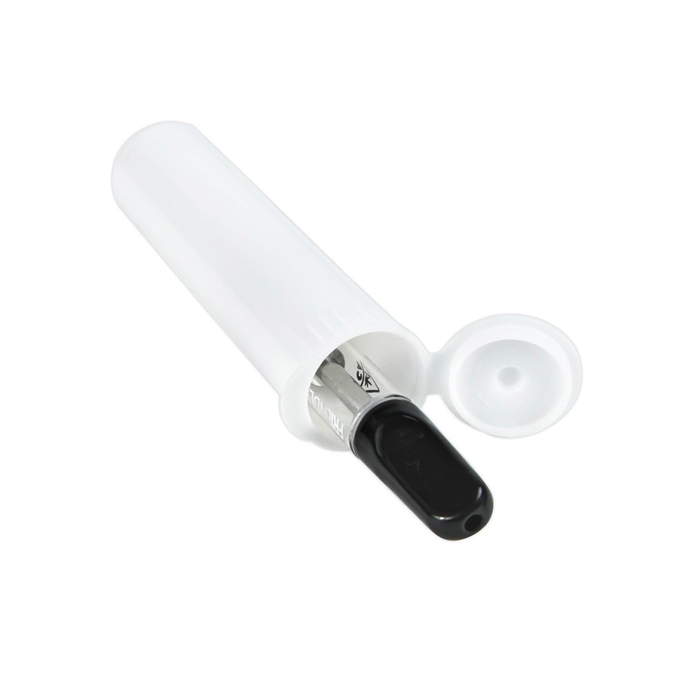 HEMPACKA  Plastic Squeeze Bottle White Vaporizer Pop Top Tube Packaging