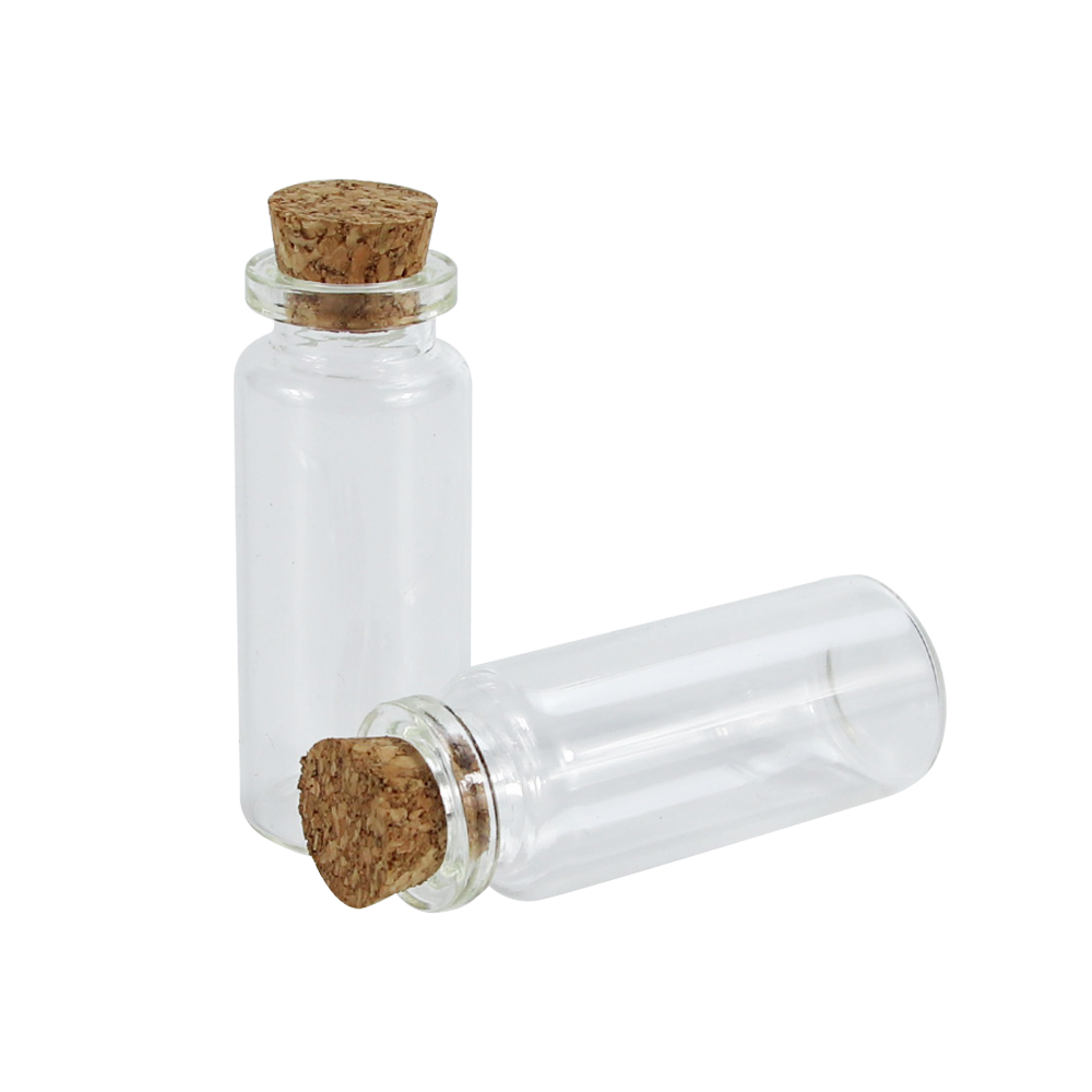 HEMPACKA Multiple Sized Classic Customize Flat Bottom Glass Rolled Tube With Cork