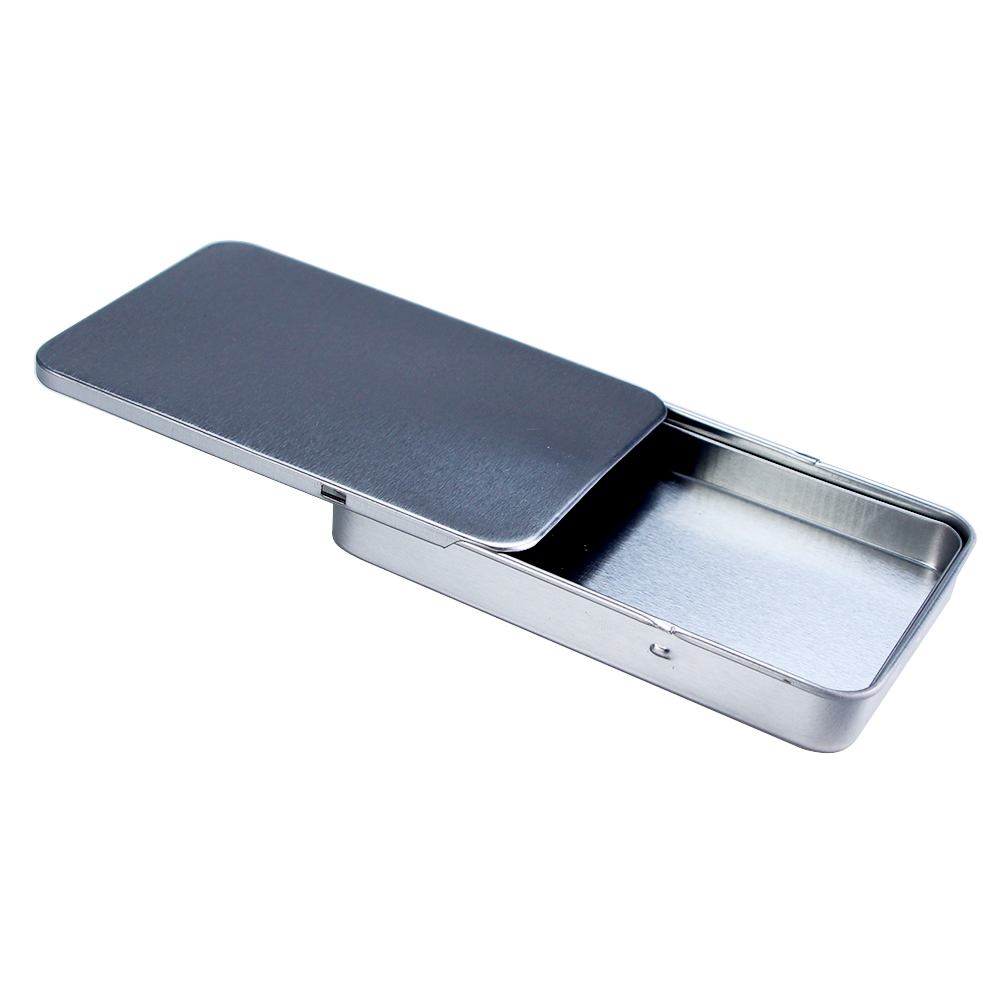  Slide Metal Tin Box