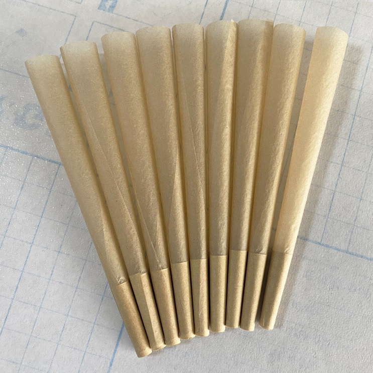 Custom 84MM 98MM 108MM 110MM Rolling King Size Smoking Hemp Paper Cones Classic Pre Rolled Cones For Joints Smoking Accessories 50pcs 