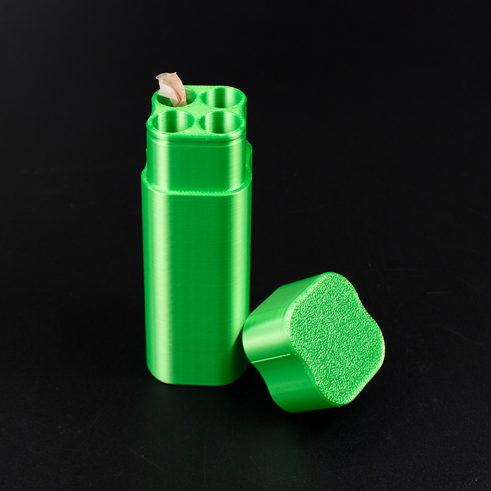 3D-Printed 4-Hole Gold Pre-Roll Tube