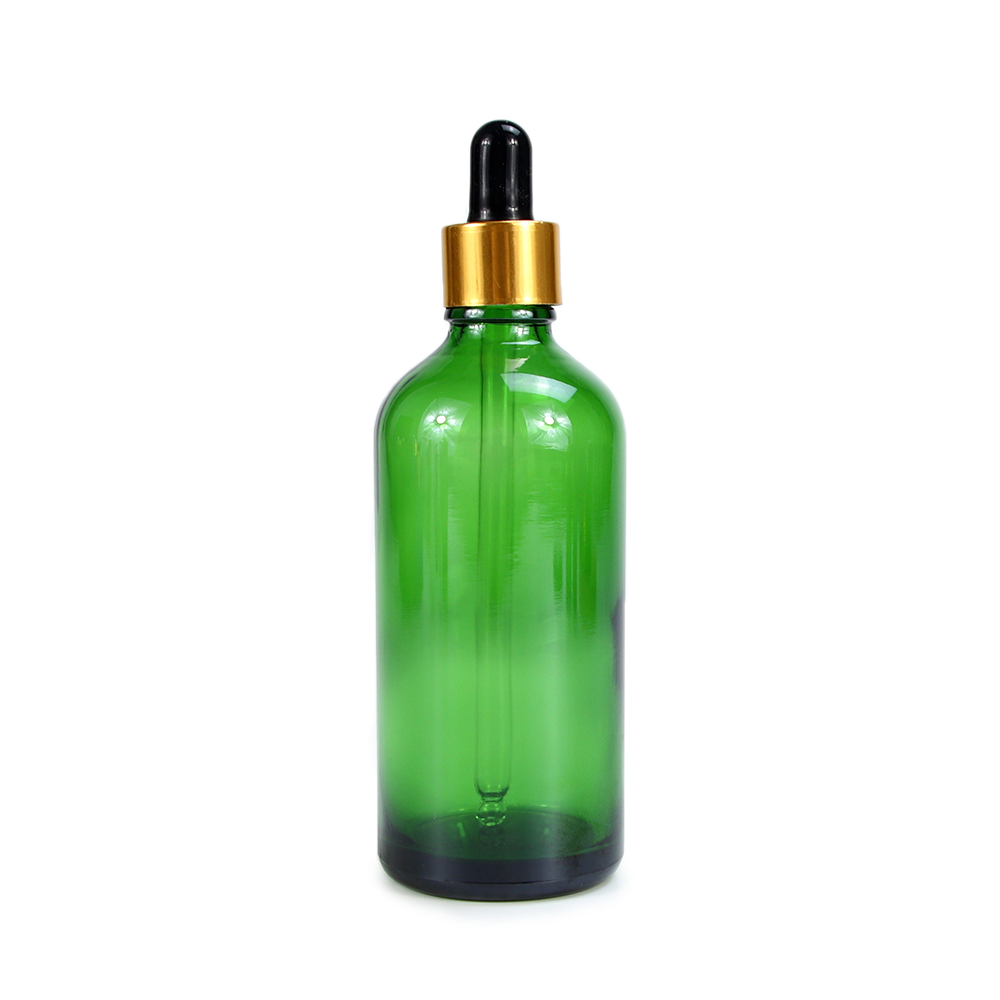 HEMPACKA CBD Oil Green Glass Dropper Bottle Packaging 